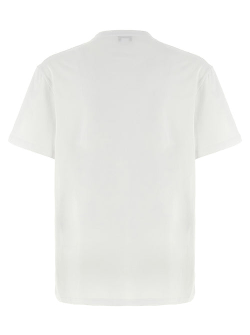 Alexander McQueen Bicolor Cotton T-Shirt