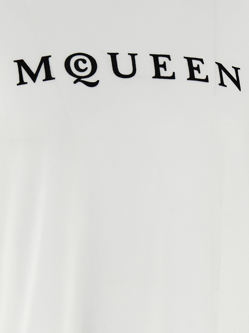 Alexander McQueen Bicolor Cotton T-Shirt