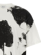 Alexander McQueen Bicolor Cotton T-Shirt