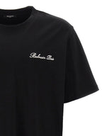 Balmain Bicolor Cotton T-Shirt