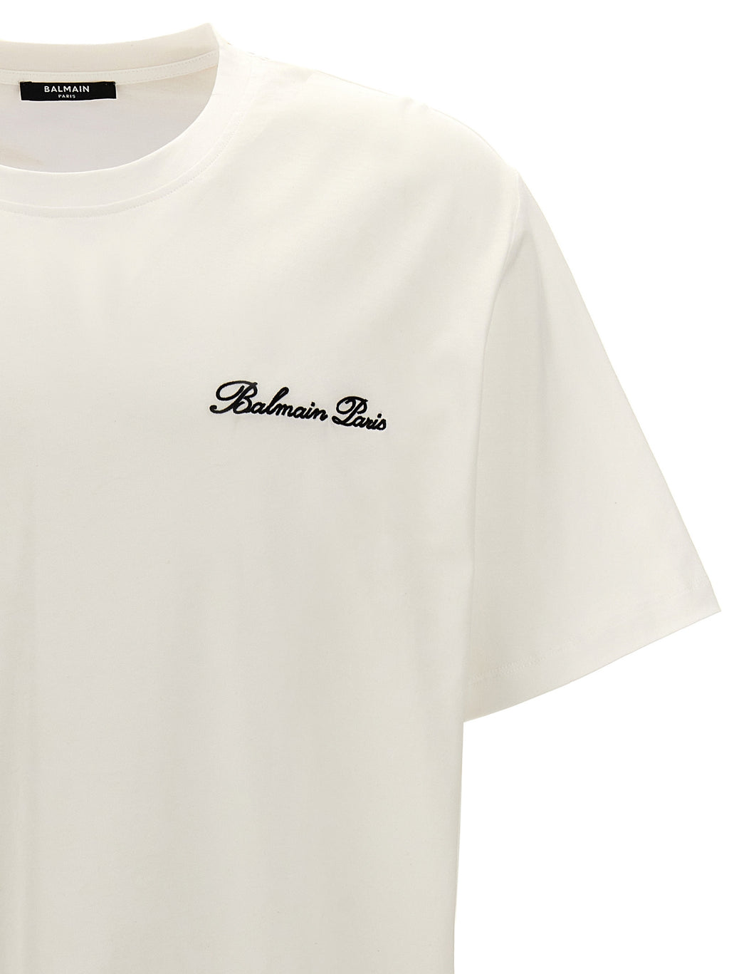 Balmain Bicolor Cotton T-Shirt