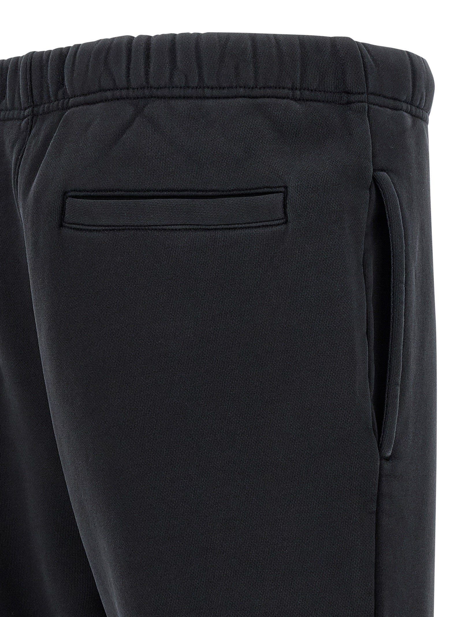 PURPLE Black Cotton Joggers (Workout Pants)