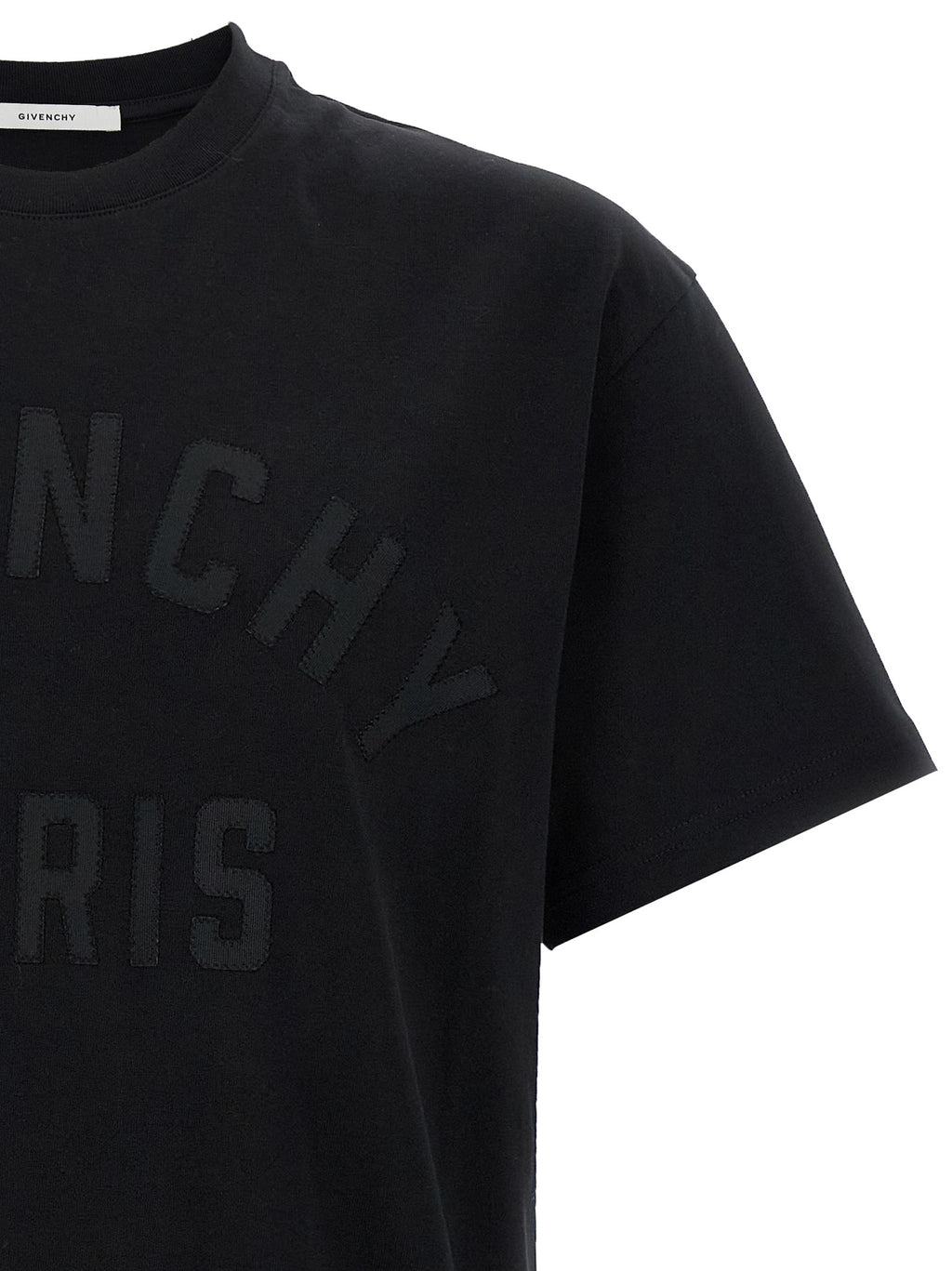 Givenchy Black Cotton T-Shirt