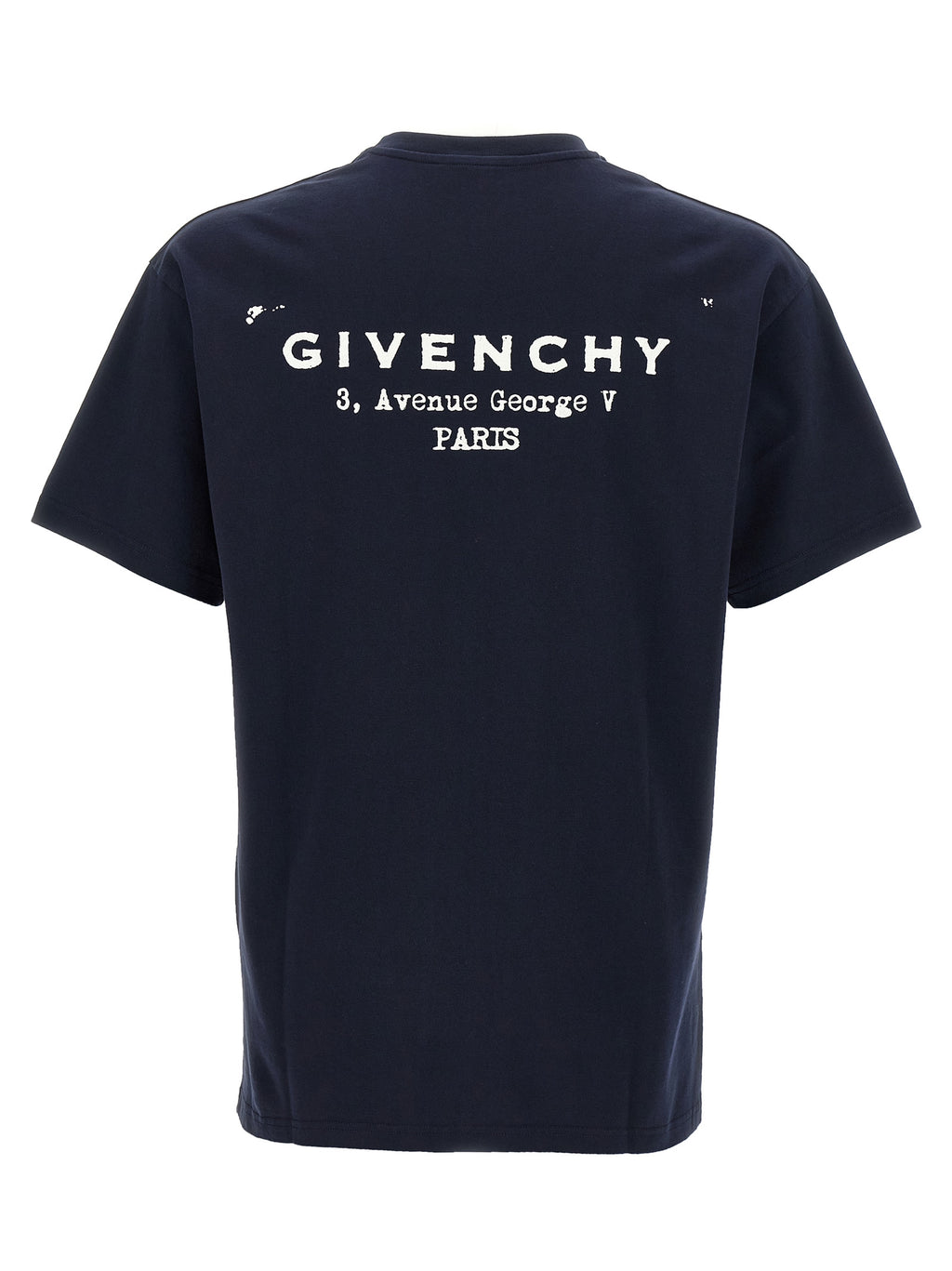 Givenchy Blue Cotton T-Shirt