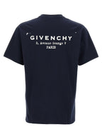 Givenchy Blue Cotton T-Shirt