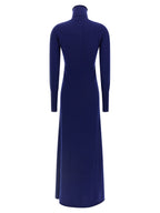 Tom Ford Blue Cashmere Long Dress