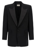 Saint Laurent Black Wool Blazer