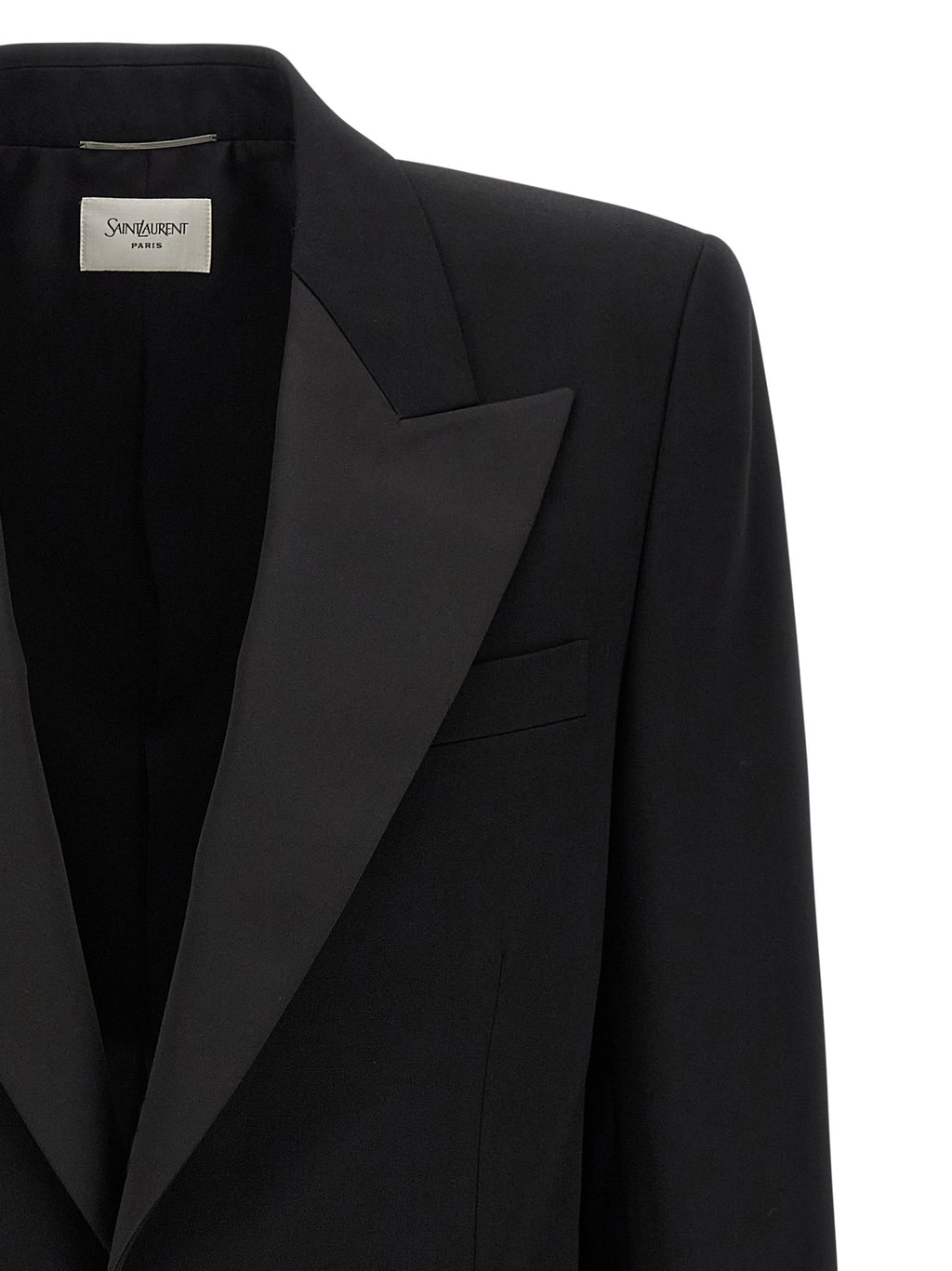Saint Laurent Black Wool Blazer