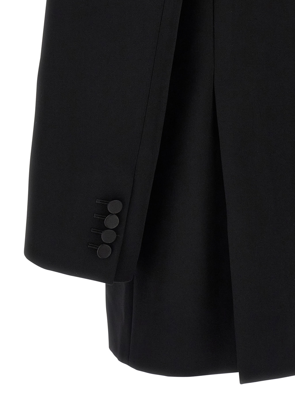 Saint Laurent Black Wool Blazer