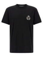 Dolce & Gabbana Black Cotton T-Shirt