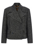 Dolce & Gabbana Bicolor Elastane Blazer