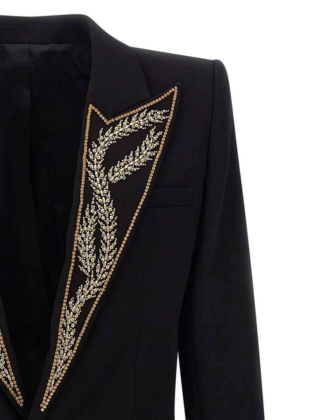 Balmain Black Viscose Blazer