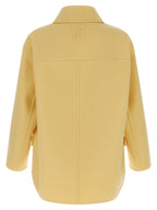 Fendi Multicolor Virgin Wool Coat