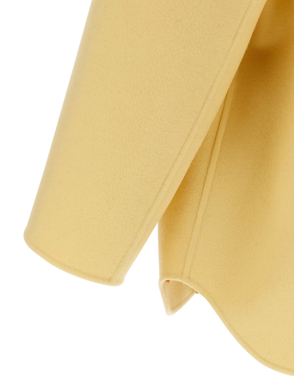 Fendi Bicolor Virgin Wool Coat