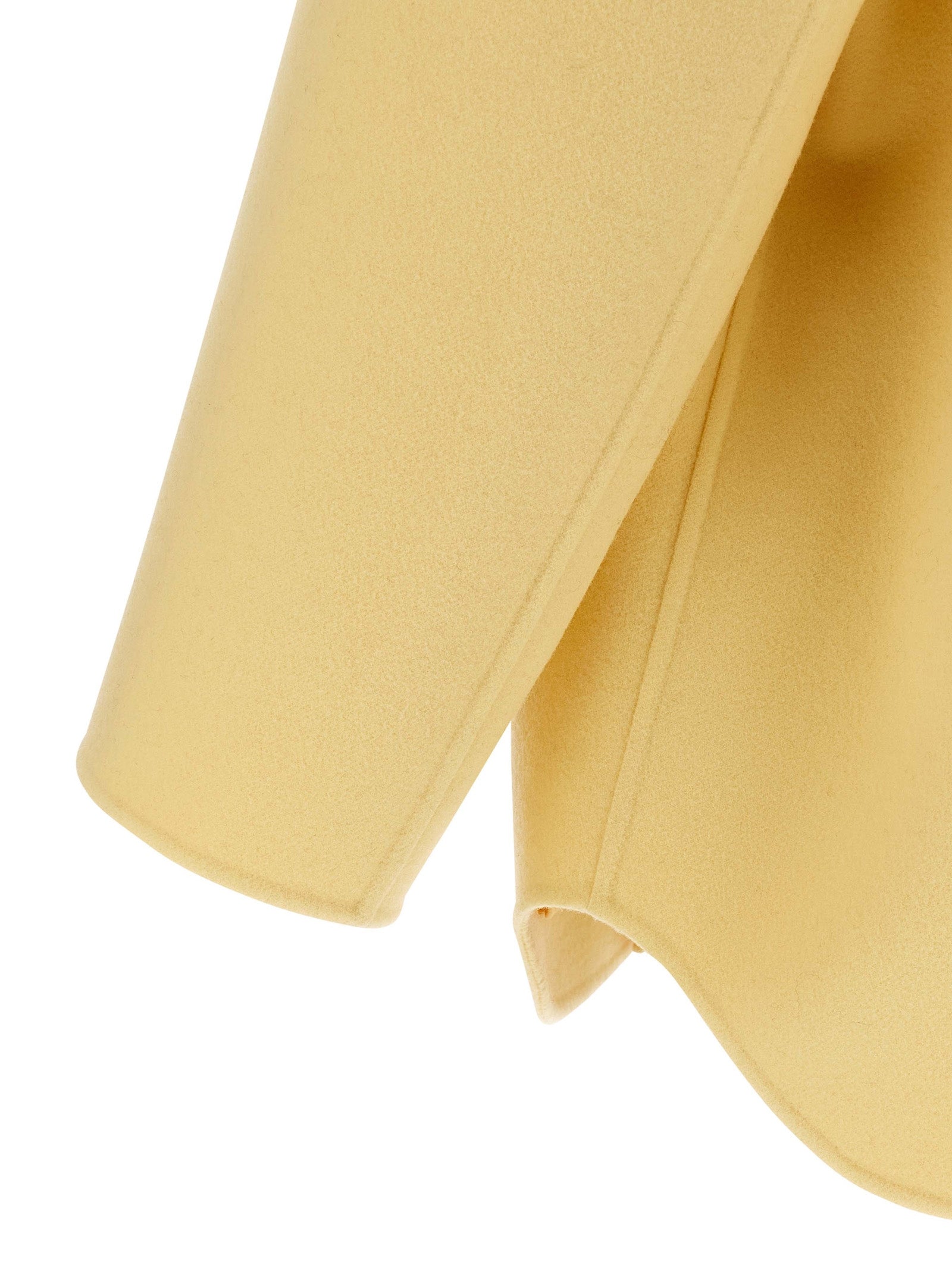 Fendi Bicolor Virgin Wool Coat