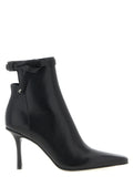 Jimmy Choo Black Leather Ankle Boots