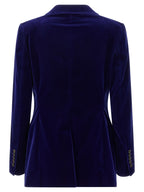 Tom Ford Blue Cotton Blazer