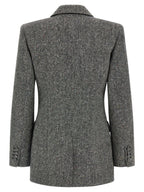 Valentino Garavani Gray Virgin Wool Blazer