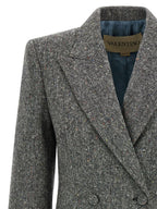 Valentino Garavani Gray Virgin Wool Blazer