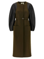 Fendi Bicolor Viscose Coat