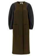 Fendi Bicolor Viscose Coat