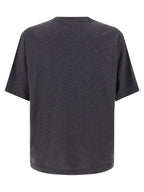 Dolce & Gabbana Gray Cotton T-Shirt