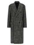 Dolce & Gabbana Bicolor Polyamide Coat