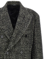 Dolce & Gabbana Bicolor Polyamide Coat