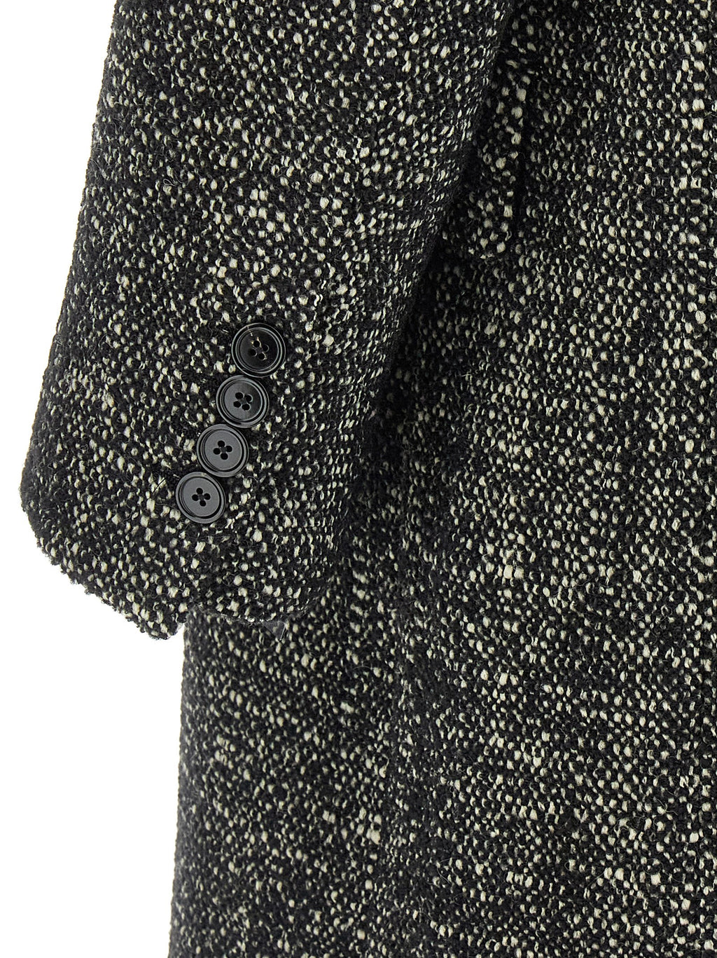 Dolce & Gabbana Bicolor Polyamide Coat