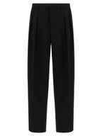 Dolce & Gabbana Black Virgin Wool Dress Pants