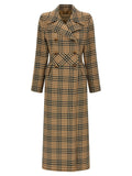 Valentino Garavani Brown Virgin Wool Coat