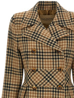 Valentino Garavani Brown Virgin Wool Coat