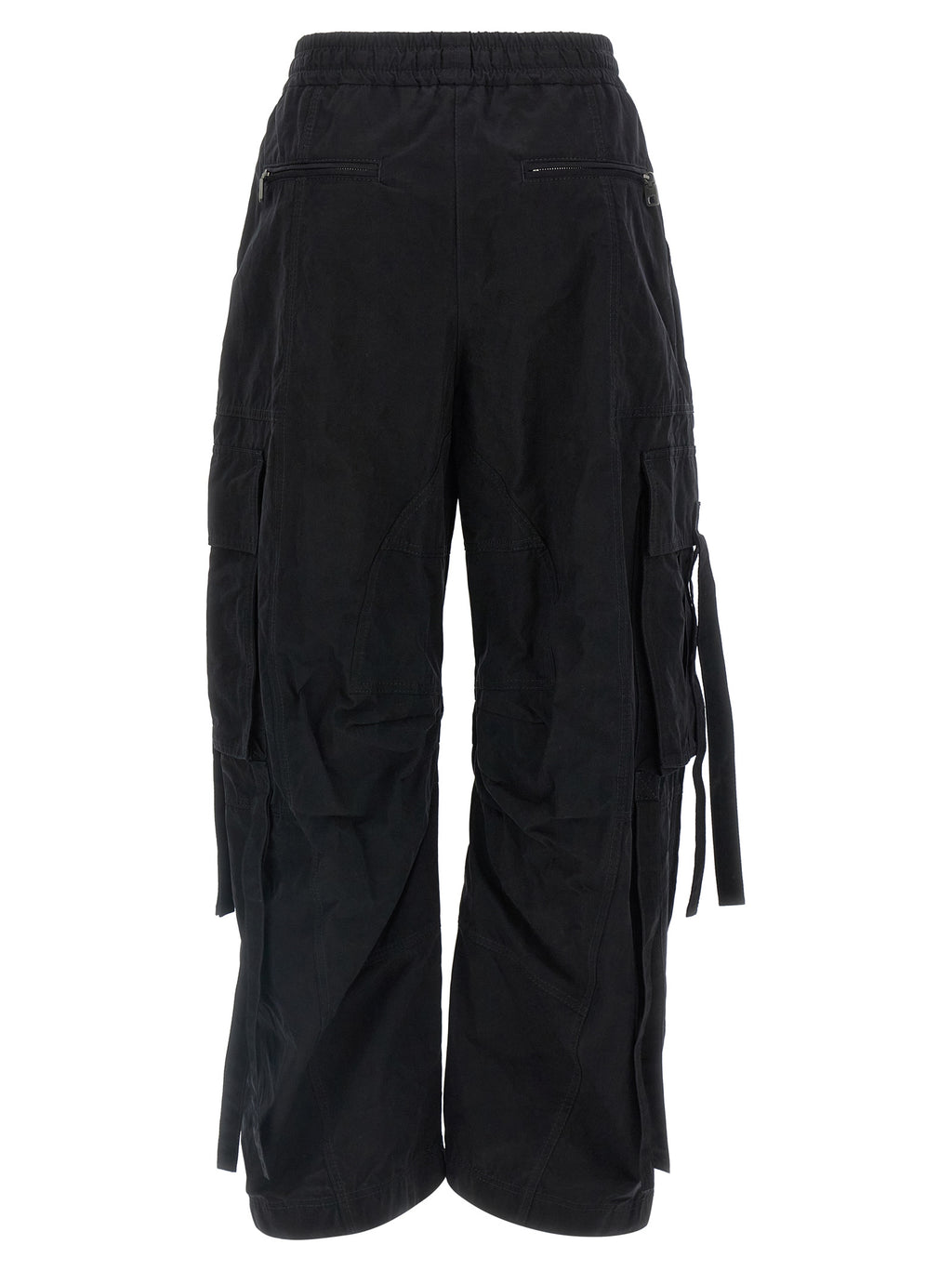 Dolce & Gabbana Black Cotton Cargo Pants