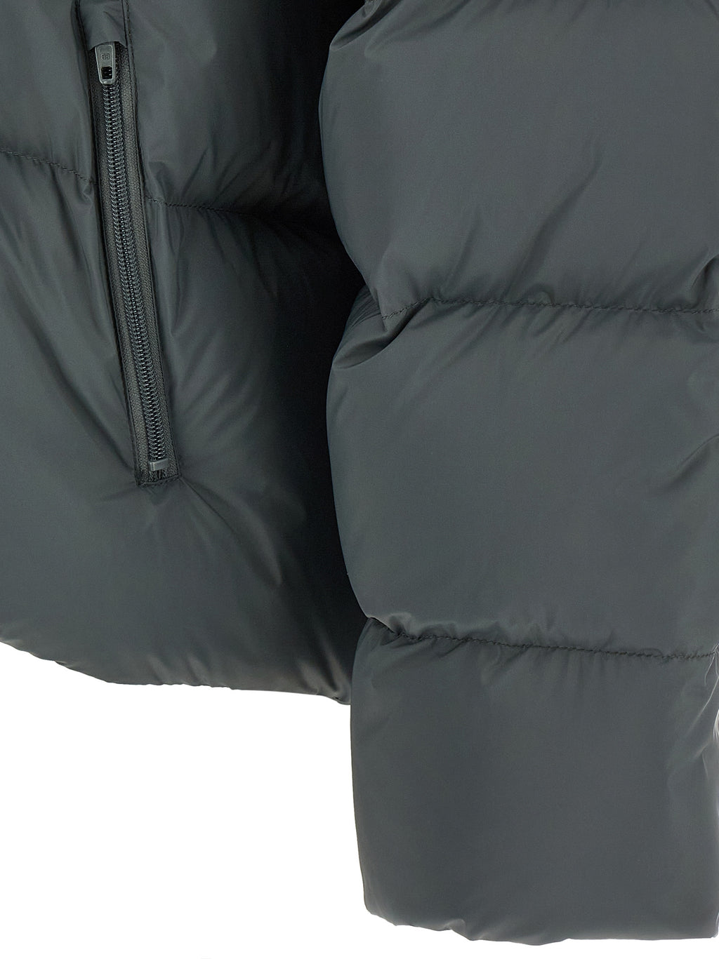 Balenciaga Gray Polyamide Full-Length Jacket