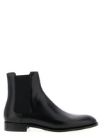 Saint Laurent Black Calfskin Chelsea Boots