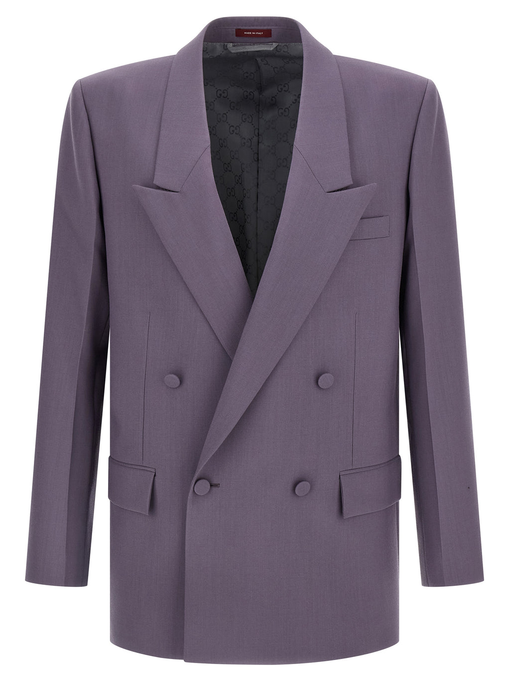 Gucci Purple Wool Blazer