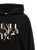 Fendi Black Cotton Sweatshirt