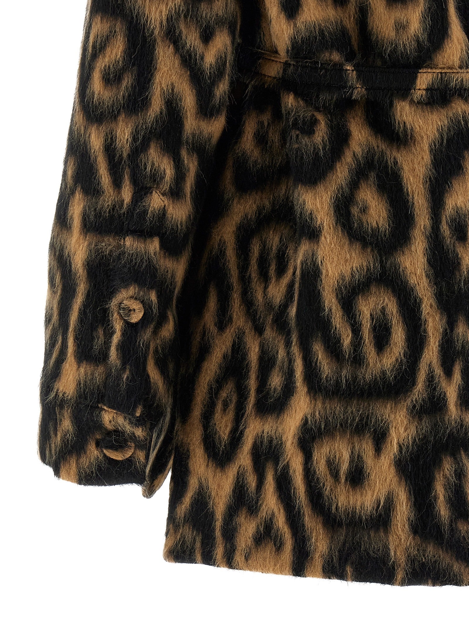 Fendi Beige Virgin Wool Coat