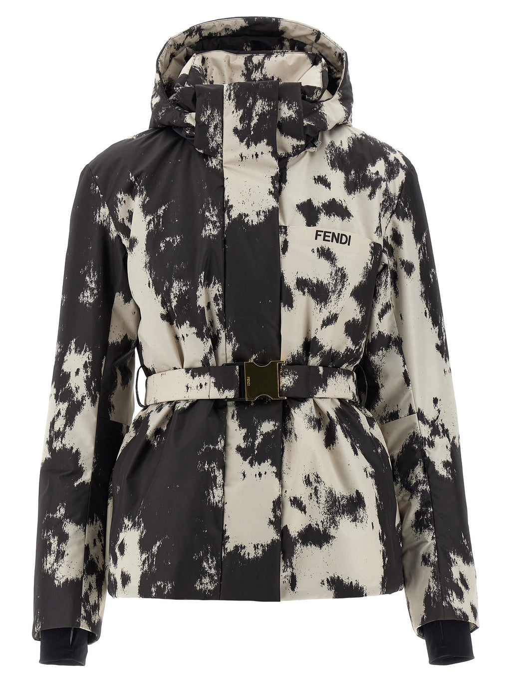 Fendi Multicolor Polyester Shell Jacket