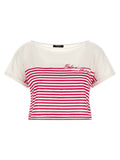 Balmain Fuchsia Cotton T-Shirt