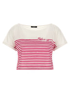 Balmain Fuchsia Cotton T-Shirt