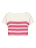 Balmain Fuchsia Cotton T-Shirt