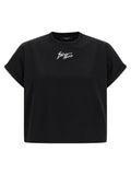 Balmain Black Cotton T-Shirt