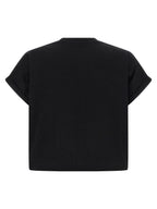 Balmain Black Cotton T-Shirt