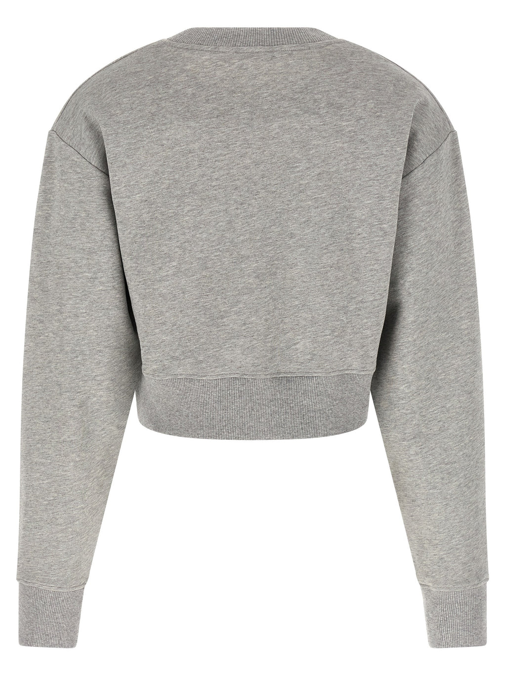 Balmain Gray Cotton Sweatshirt
