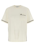 Ferragamo Beige Cotton T-Shirt