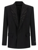 Balmain Black Virgin Wool Blazer