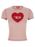 Diesel Multicolor Cotton T-Shirt