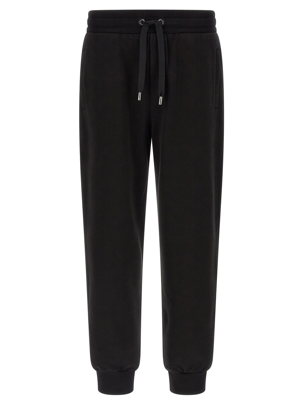 Dolce & Gabbana Black Cotton Joggers (Workout Pants)