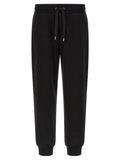 Dolce & Gabbana Black Cotton Joggers (Workout Pants)